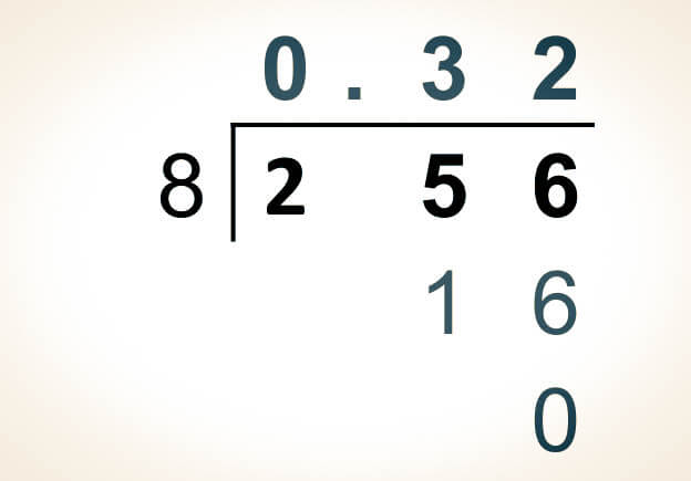 divisiones con punto decimal