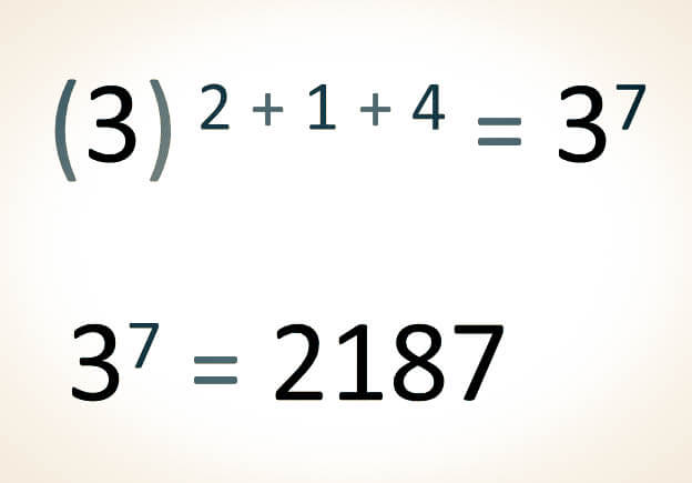 Multiplicación de potencias