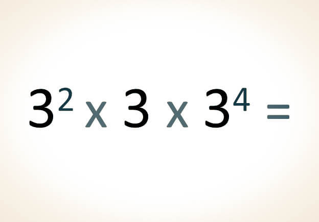 Multiplicación de potencias
